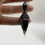 ⚫ Pendolo con Ossidiana e orgonite