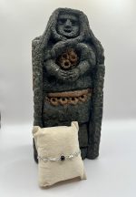 Braccialetto Su Coccu con ossidiana - immagine 2