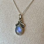 Collana pietra di Luna argento 925