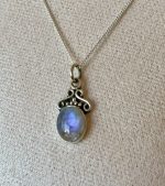 Collana pietra di Luna argento 925