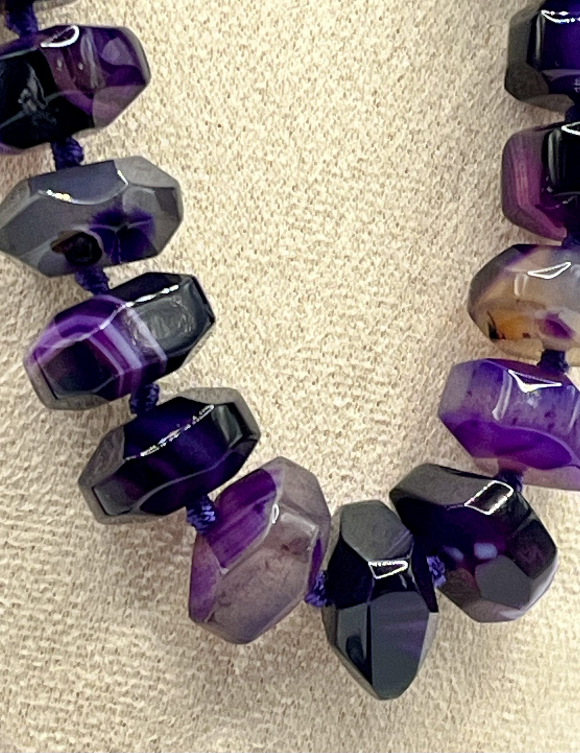 img_0125 Collana agata viola - immagine 1