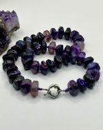 Collana agata viola - immagine 3