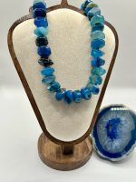 Collana Agata blu - immagine 2