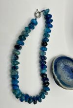 Collana Agata blu - immagine 3