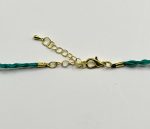 Collana Macramè con occhio di santa Lucia di 3 cm - immagine 4