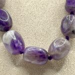 Collana in Ametista Naturale – pietra di serenità e protezione