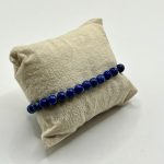 Bracciale in Lapislazzuli Naturale da 6 mm – Pietra di Saggezza e Spiritualità