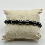 Bracciale in Shungite ed Ematite Naturali da 6 e 8 mm – Protezione, Forza ed Energia