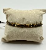 Braccialetto in macramè con Occhio di Tigre 🐯 - immagine 3