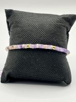 Braccialetto in macramè con Ametista naturale 💜✨ - immagine 2
