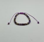 Braccialetto in macramè con Ametista naturale 💜✨ - immagine 3