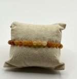 Bracciale elastico con pietre di Avventurina Arancione 6 mm 🍊✨