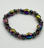 Bracciale elastico in Quarzo Titanio 🌈✨ - immagine 2