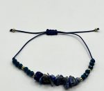 Bracciale macramè con Lapislazzuli 💙✨ - immagine 2