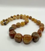 Collana con grosse pietre di Corniola naturale 🔶✨