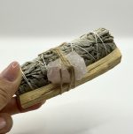 Smudge con Palo Santo e Quarzo Rosa Grezzo 🌿💗✨ - immagine 2