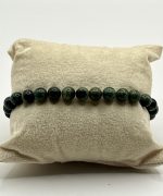 Bracciale elastico in Jasper Kambaba 6 mm 💚✨