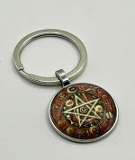 Portachiavi con ciondolo amuleto personalizzato 🔑✨