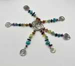 Portachiavi con 7 Chakra e Albero della Vita in acciaio 🌈🌳✨7 euro L ‘ uno - immagine 2