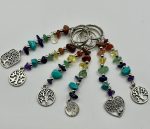 Portachiavi con 7 Chakra e Albero della Vita in acciaio 🌈🌳✨7 euro L ‘ uno