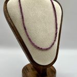 Collana di Ametista sfaccettata 40 cm 💜✨