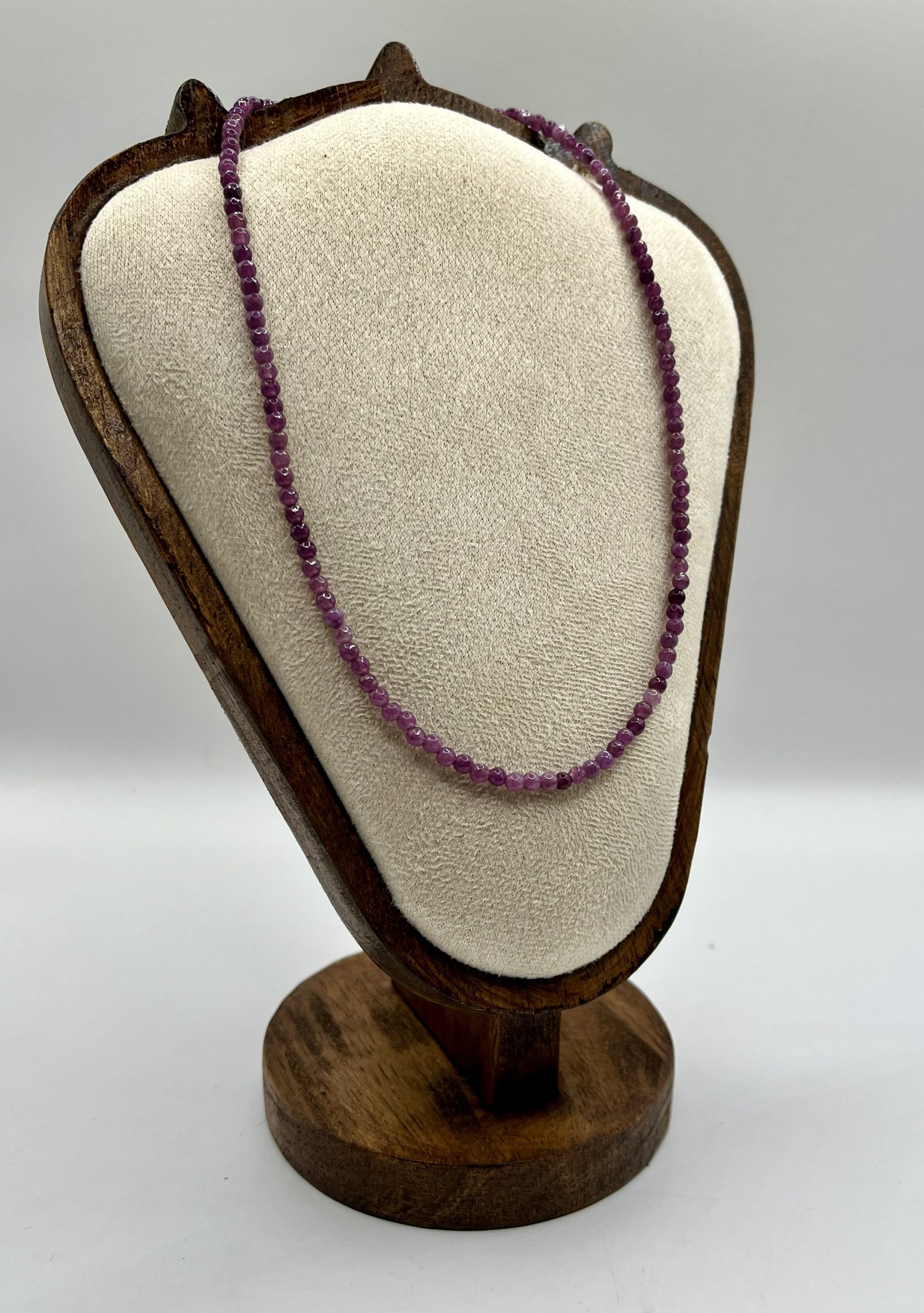 img_0702 Collana di Ametista sfaccettata 40 cm 💜✨ - immagine 1