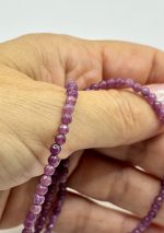 Collana di Ametista sfaccettata 40 cm 💜✨ - immagine 3