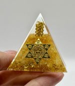 Piramide 5x5 con Orgonico e citrino