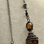🔶 Pendolo con Corniola e orgonite