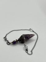 💜 Pendolo con Ametista e orgonite
