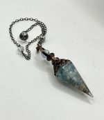 🌊 Pendolo con Acquamarina e orgonite