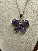 Collana con ciondolo Farfalla in Ametista 🦋 - immagine 2