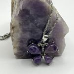 Collana con ciondolo Farfalla in Ametista 🦋