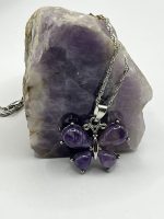 Collana con ciondolo Farfalla in Ametista 🦋