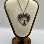 Collana Cuore con Albero della Vita in Ametista 💜