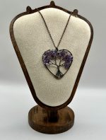 Collana Cuore con Albero della Vita in Ametista 💜