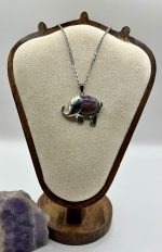Ciondolo Elefante in Ametista