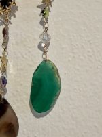 Acchiappasogni a forma di Luna con pietre di Turchese e Agata – Armonia & Protezione - immagine 6