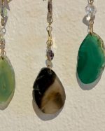 Acchiappasogni a forma di Luna con pietre di Turchese e Agata – Armonia & Protezione - immagine 5
