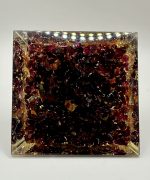 Piramide in Resina 7 Chakra con Pietre Naturali e Rame – 7,5 cm - immagine 3