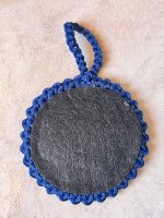 ✨ Amuleto Occhio Turco all’Uncinetto – Protezione e Artigianalità ✨8,5 cm - immagine 2