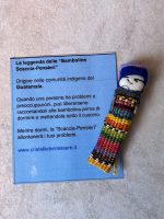 ✨ Bambolina Scaccia-Pensieri del Guatemala – Amuleto artigianale portafortuna 🌙 - immagine 2