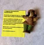 ✨ Bambolina Scaccia-Pensieri del Guatemala – Amuleto artigianale portafortuna 🌙 - immagine 6