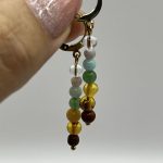 Orecchini 7 Chakra 🌈 con pietre naturali vere – Gioielli artigianali spirituali