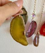 Acchiappasogni Albero della Vita con Pietre dei 7 Chakra e Agata Naturale - immagine 5