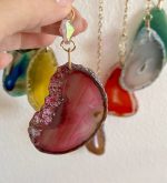 Acchiappasogni Albero della Vita con Pietre dei 7 Chakra e Agata Naturale - immagine 2