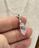 💎 Catena in Argento con Diamantino di Herkimer