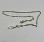💎 Catena in Argento 70 cm, con Diamantino di Herkimer - immagine 3