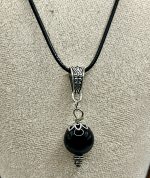 🖤 Collana con Su Coccu e Ossidiana Nera - immagine 2