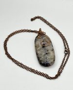 Collana in rame con drusa di Ametista – Energia, Protezione e Intuizione - immagine 4